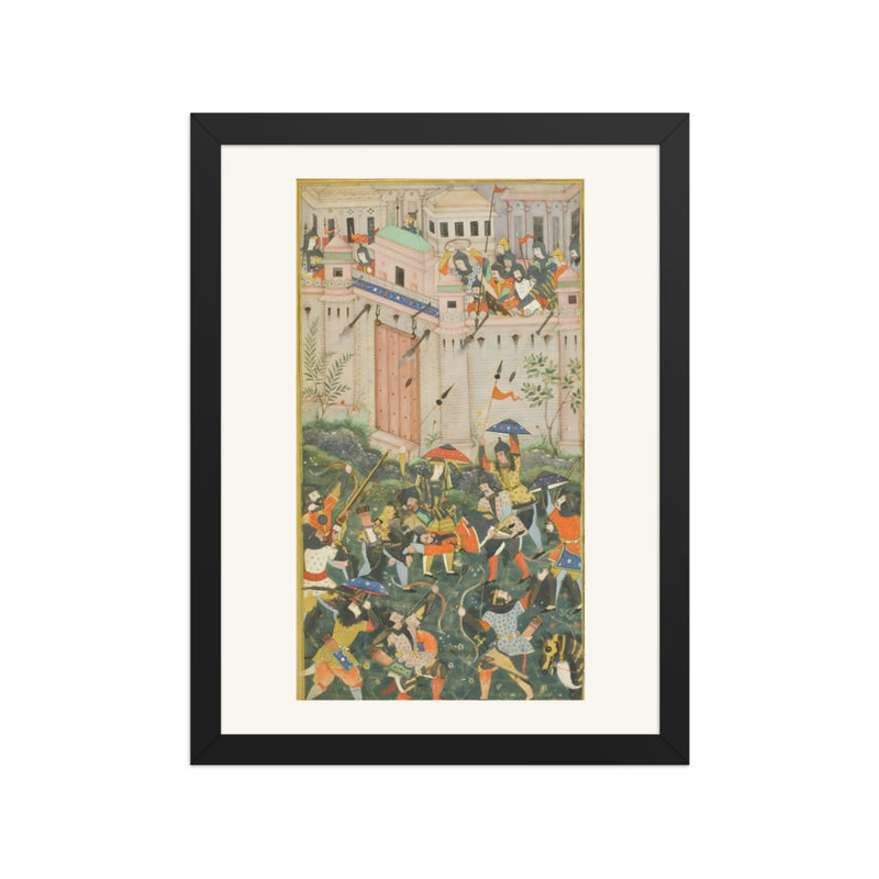 Kichik Beg Wounded during Babur's Attack on Qalat
