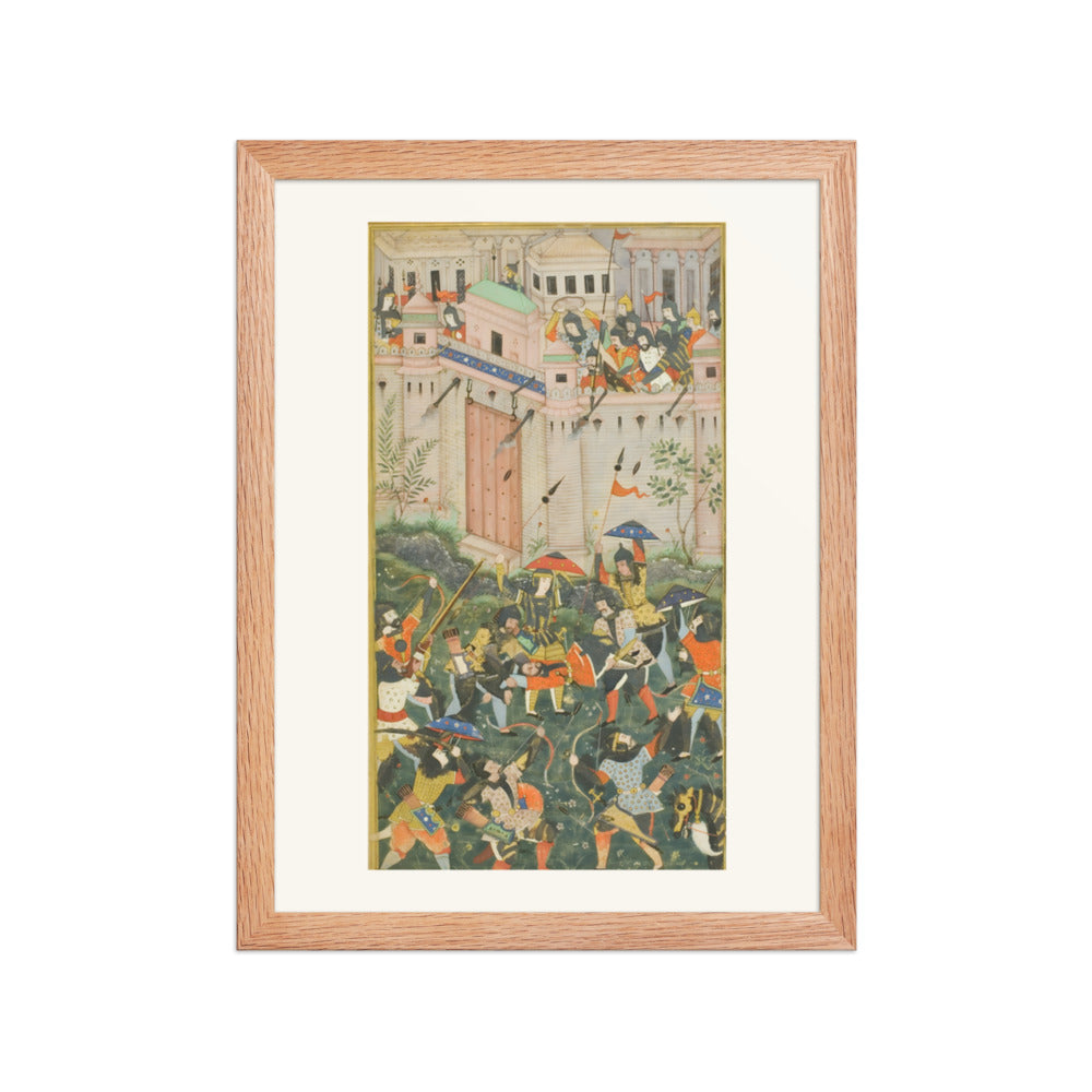Kichik Beg Wounded during Babur's Attack on Qalat — view 2