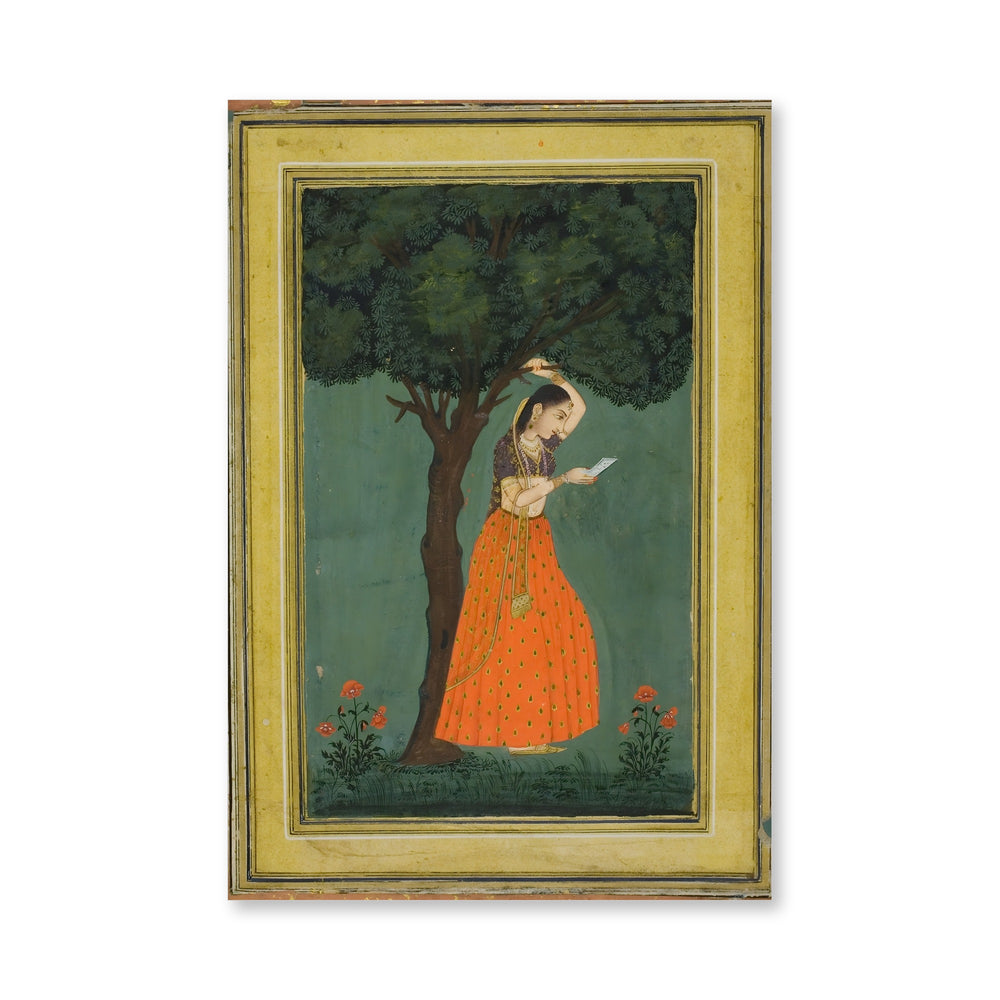 Woman Grasping Tree Branch — view 4