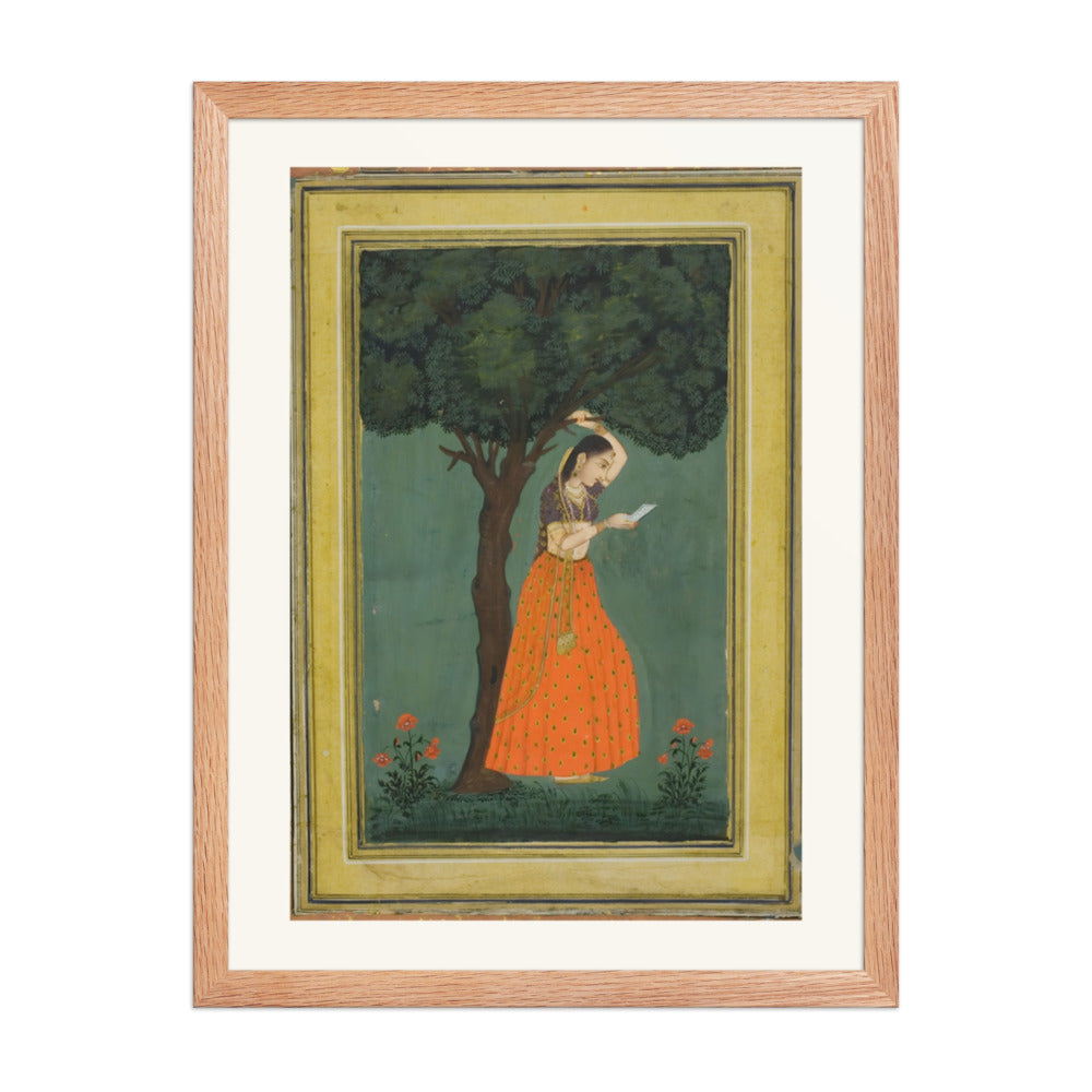 Woman Grasping Tree Branch — view 2