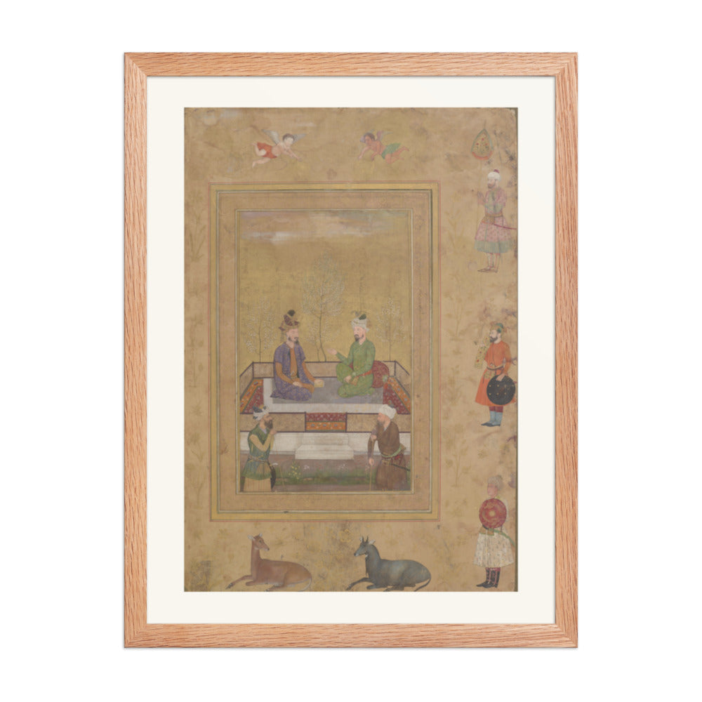 Humayun conversing with Babur. Painting circa — view 5