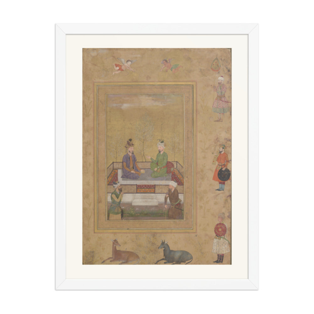 Humayun conversing with Babur. Painting circa — view 6