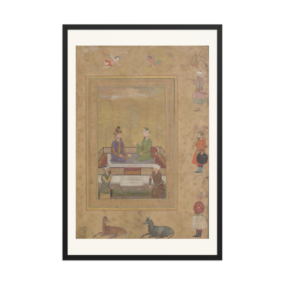 Humayun conversing with Babur. Painting circa — view 7