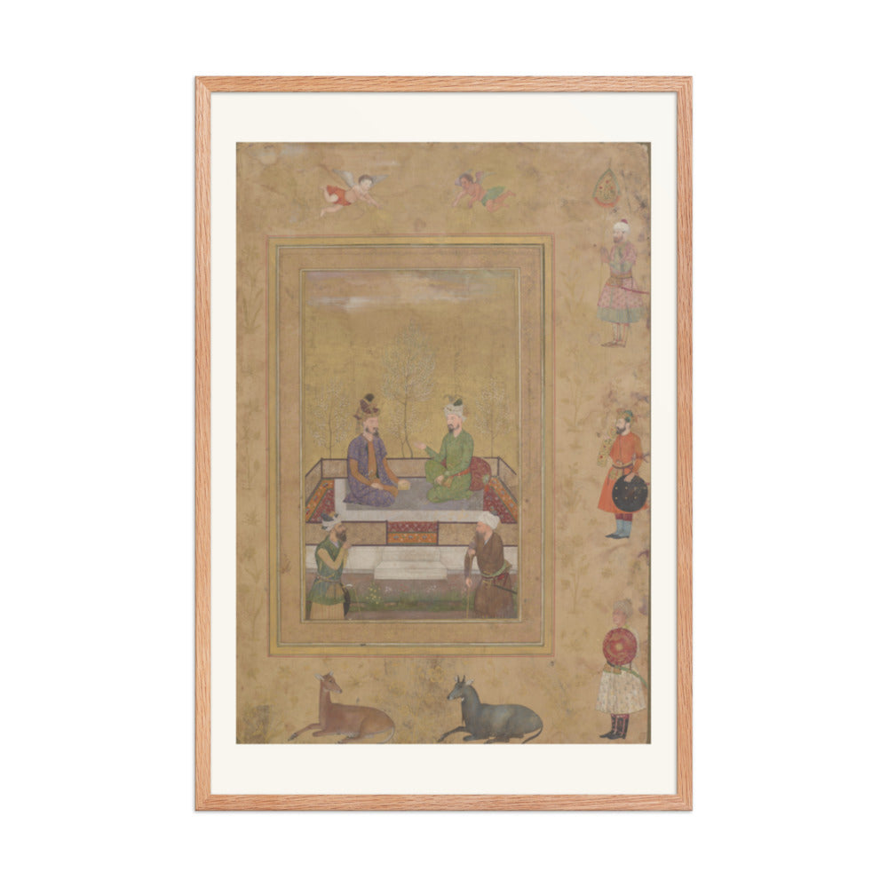 Humayun conversing with Babur. Painting circa — view 8