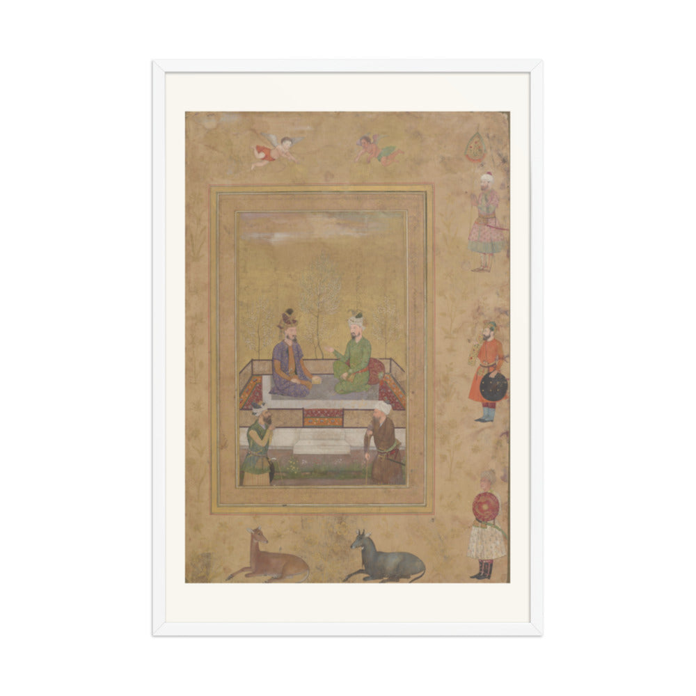Humayun conversing with Babur. Painting circa — view 9