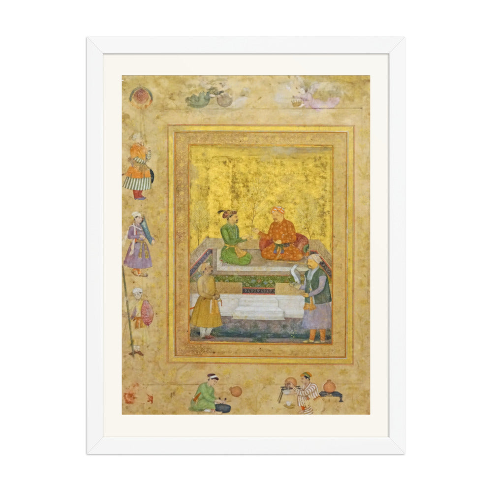 Akbar and His Grandson Shah Jahan — view 3
