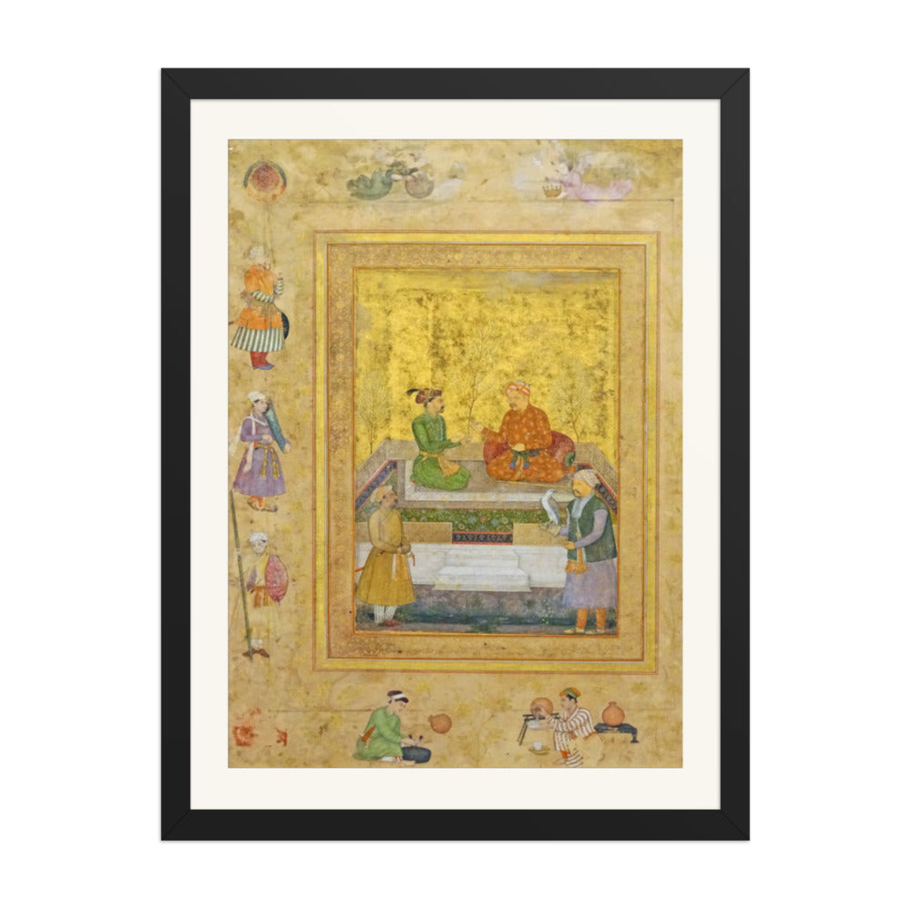 Akbar and His Grandson Shah Jahan — view 4