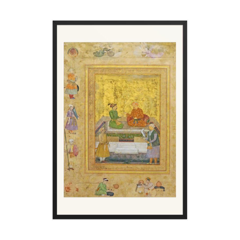 Akbar and His Grandson Shah Jahan — view 7