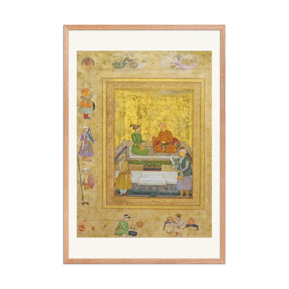 Akbar and His Grandson Shah Jahan — view 8