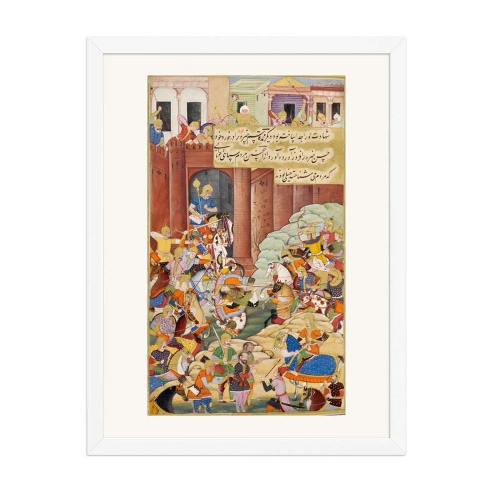 Babur’s army storming Samarkand (1497) — view 3