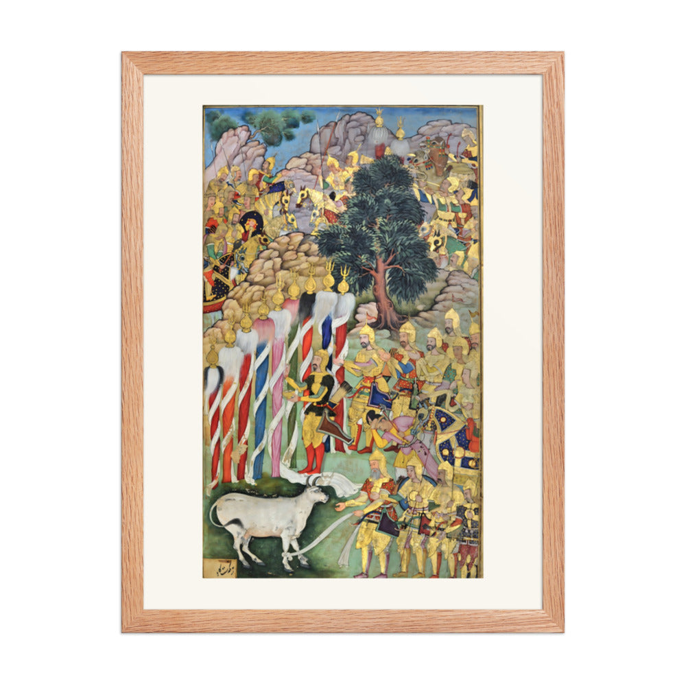 Mahmud Khan held the ceremony of acclaiming the standards (1502-03). — view 2