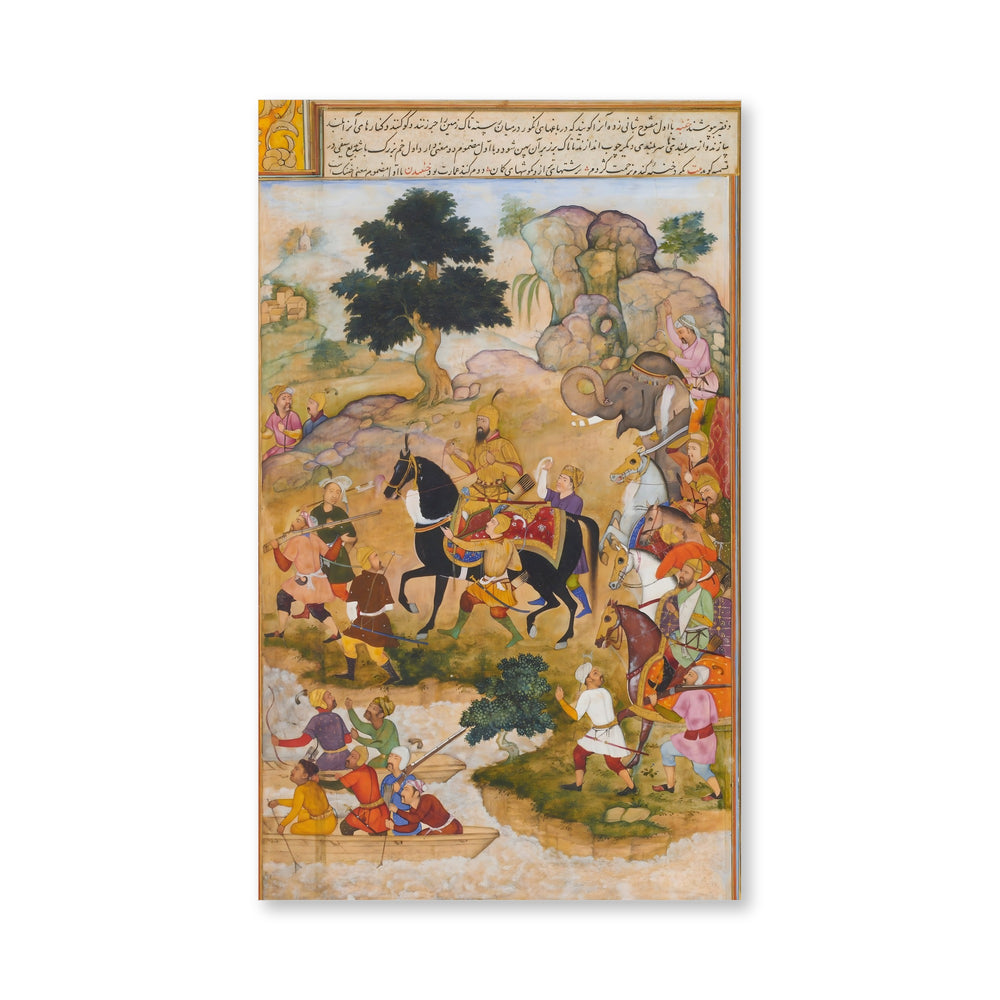 Muzaffar Khan attacks Hajipur in 1575 — view 4