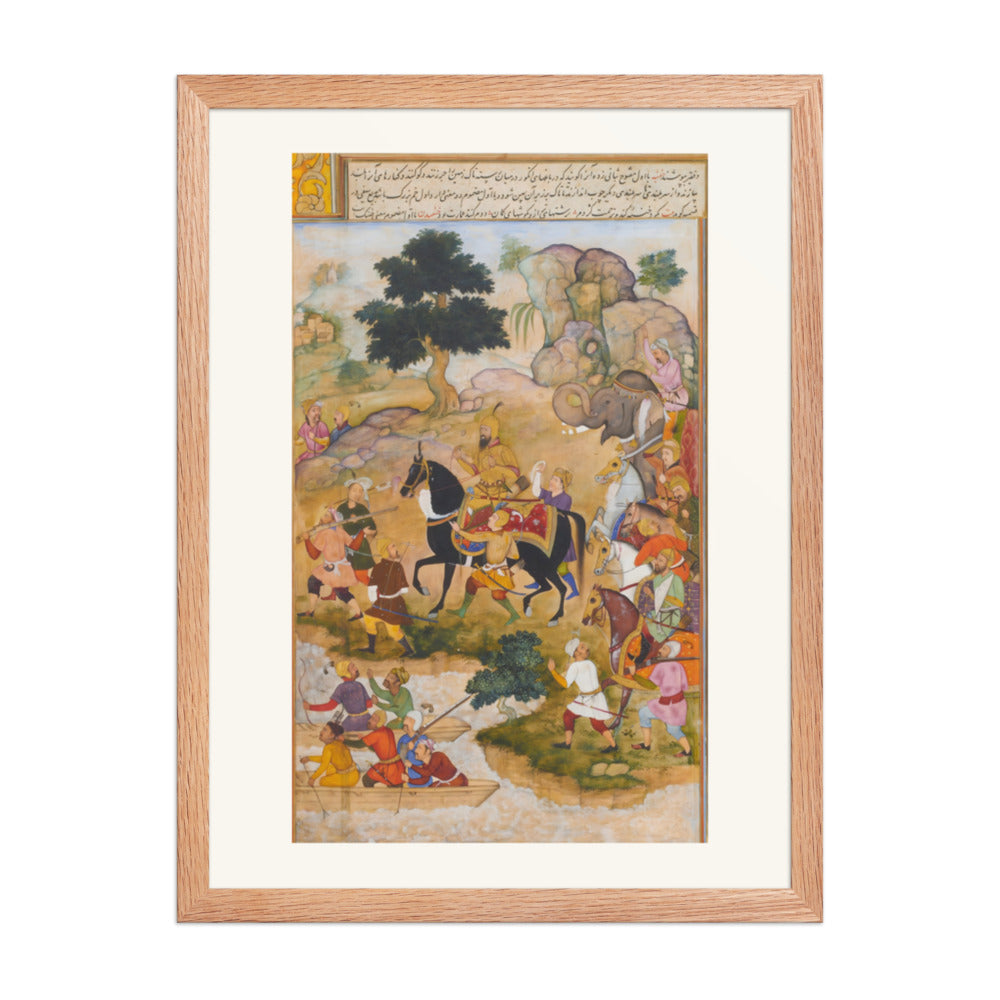 Muzaffar Khan attacks Hajipur in 1575 — view 2