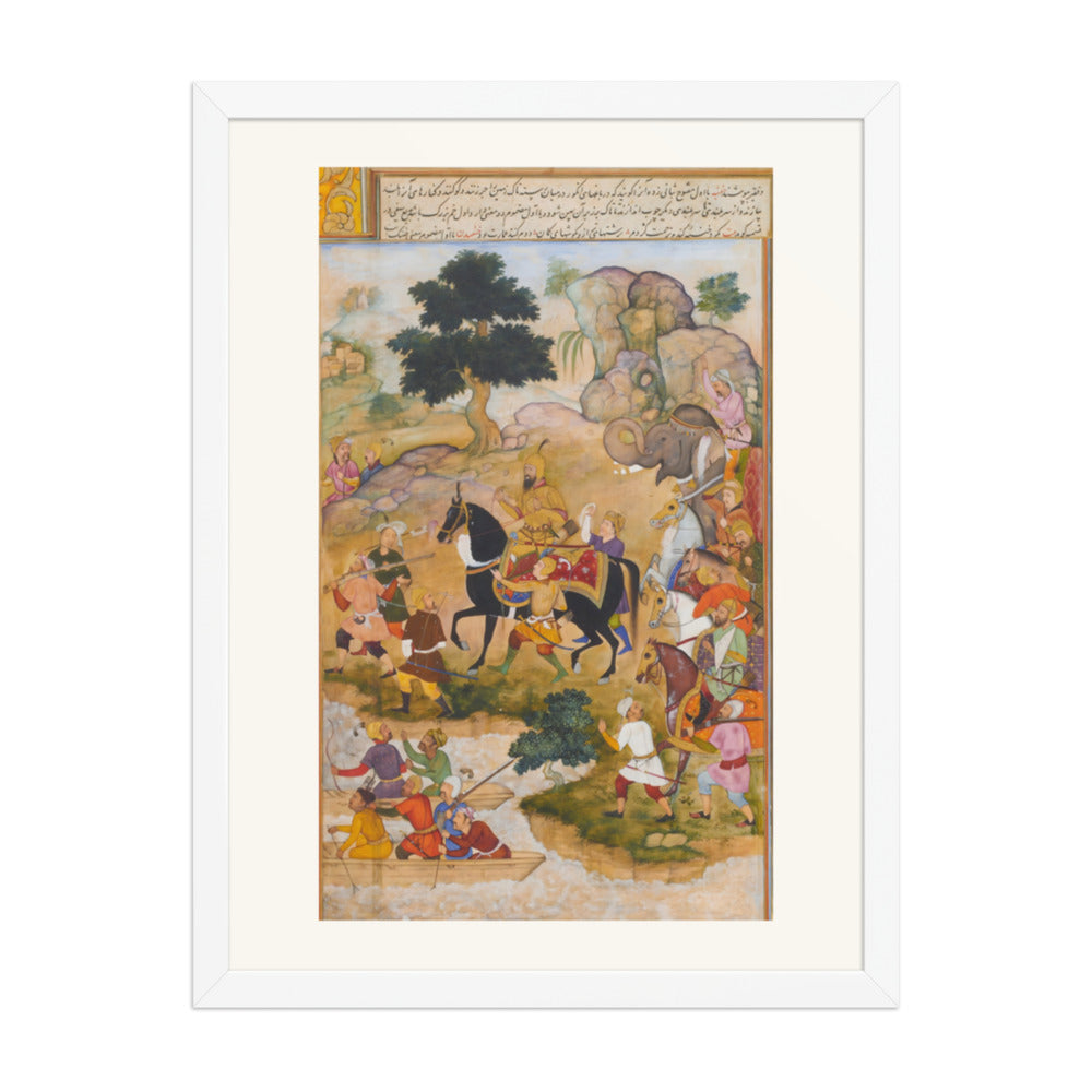Muzaffar Khan attacks Hajipur in 1575 — view 3