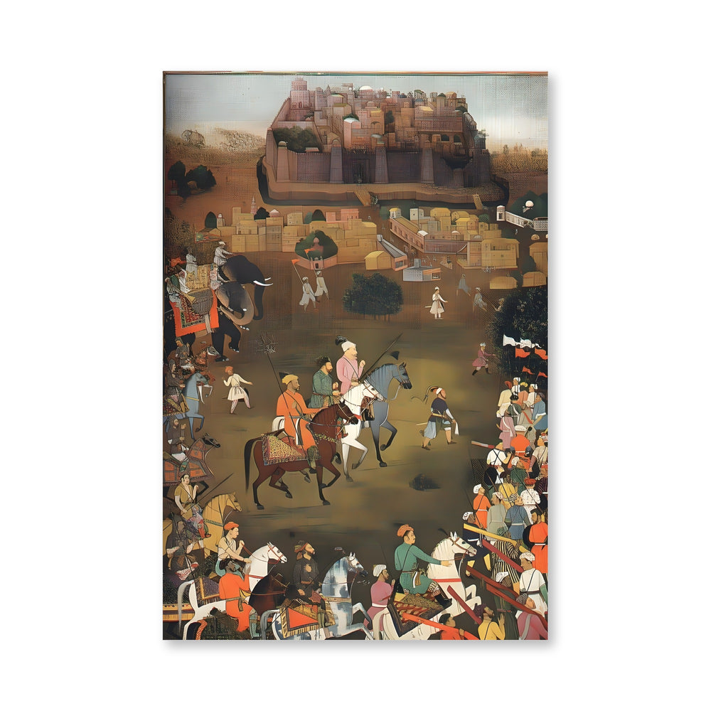 The capture of Orchha by imperial forces — view 4