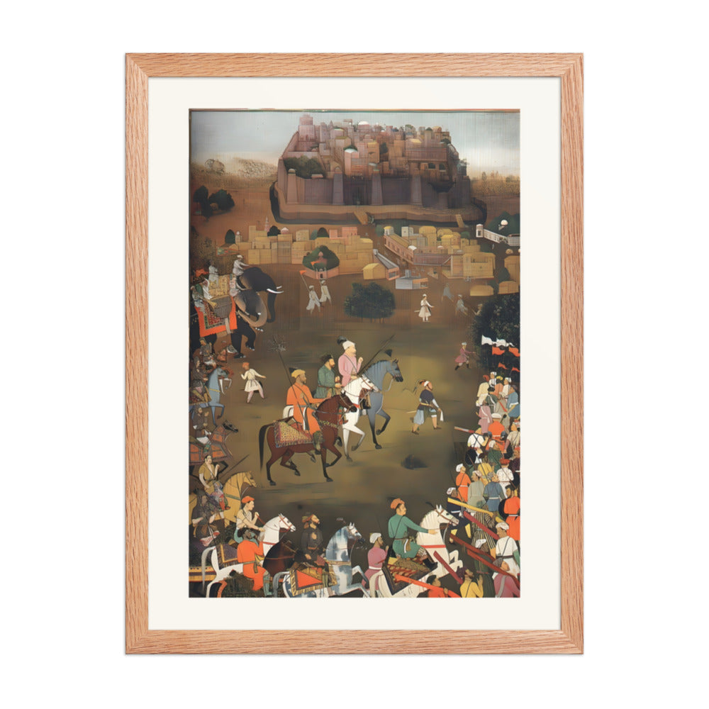The capture of Orchha by imperial forces — view 2