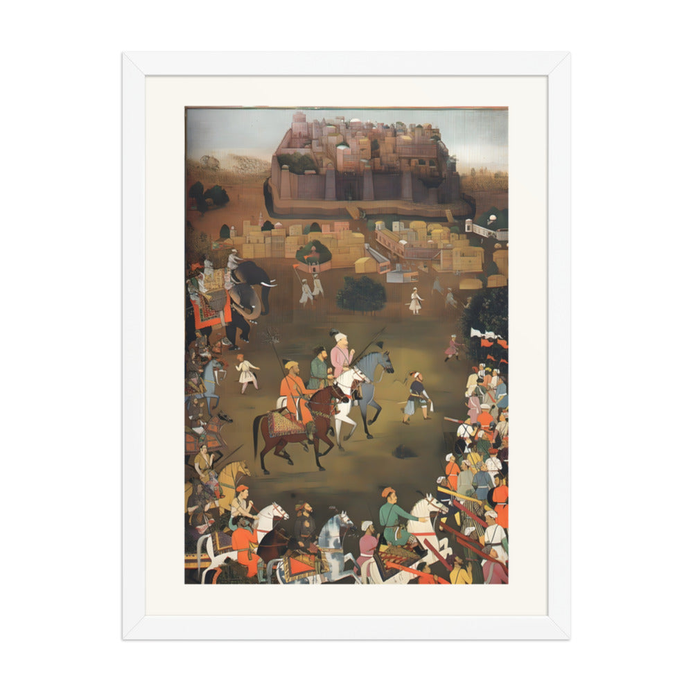 The capture of Orchha by imperial forces — view 3