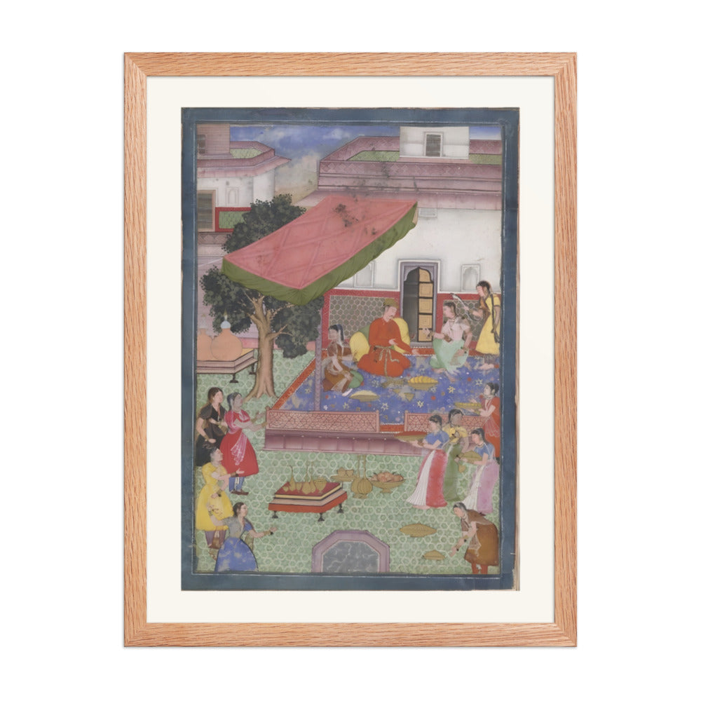 Prince or noble visiting the women's quarters or zenana — view 2