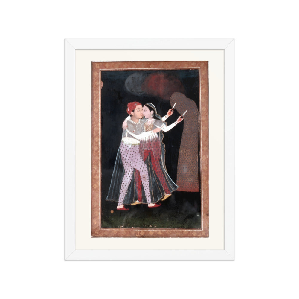 Embracing Lovers with Sparklers — view 7