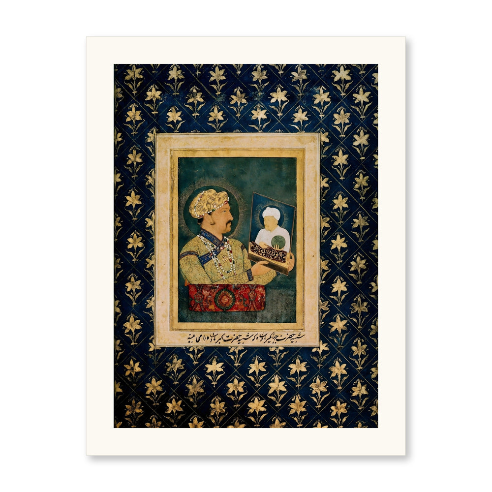 Jahangir Holding a Portrait of Akbar — view 10