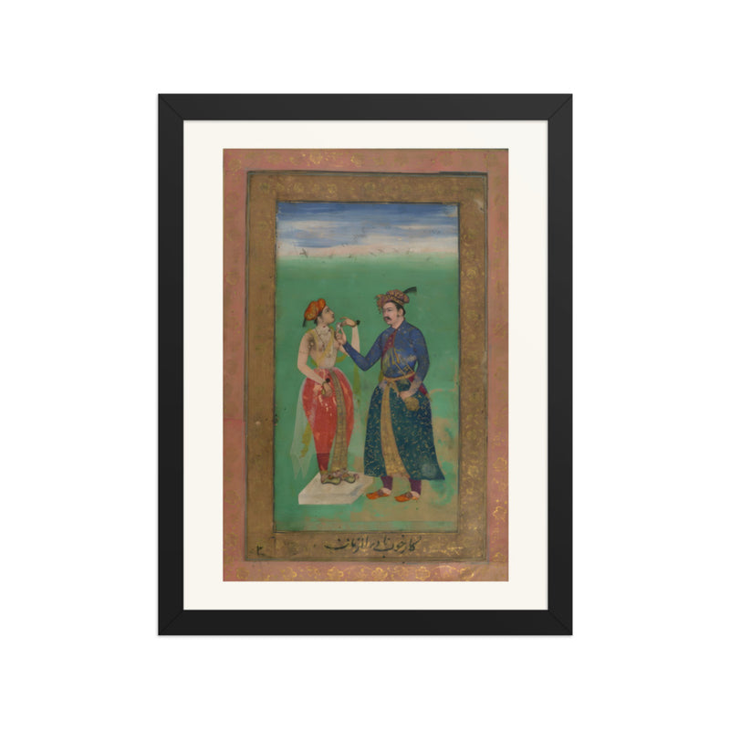 Jahangir Giving a Cup of Wine to a Young Woman