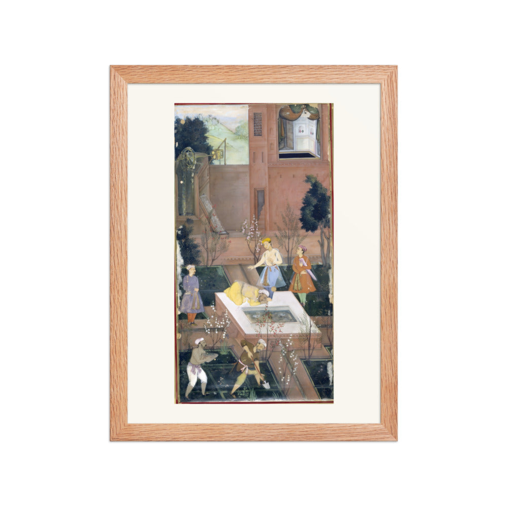 A Garden Scene with a Man Kissing the Prince's Feet — view 2