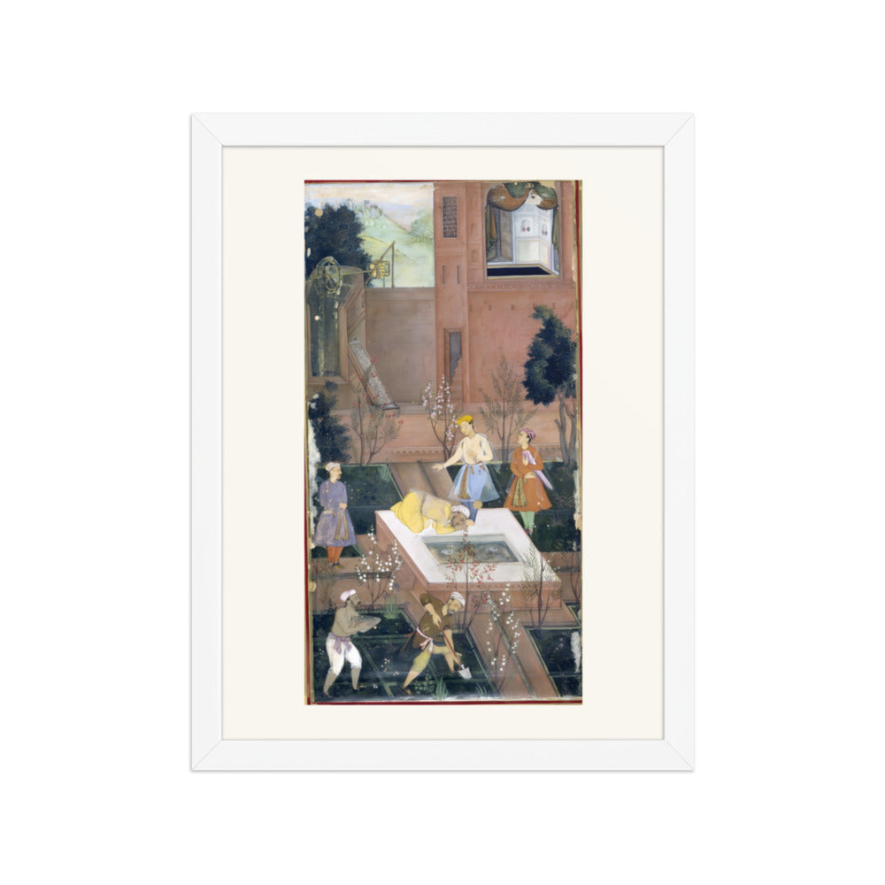 A Garden Scene with a Man Kissing the Prince's Feet — view 3