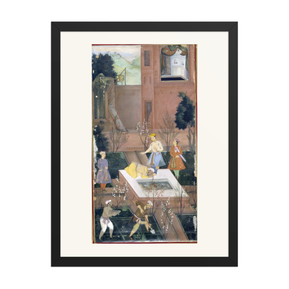 A Garden Scene with a Man Kissing the Prince's Feet — view 4