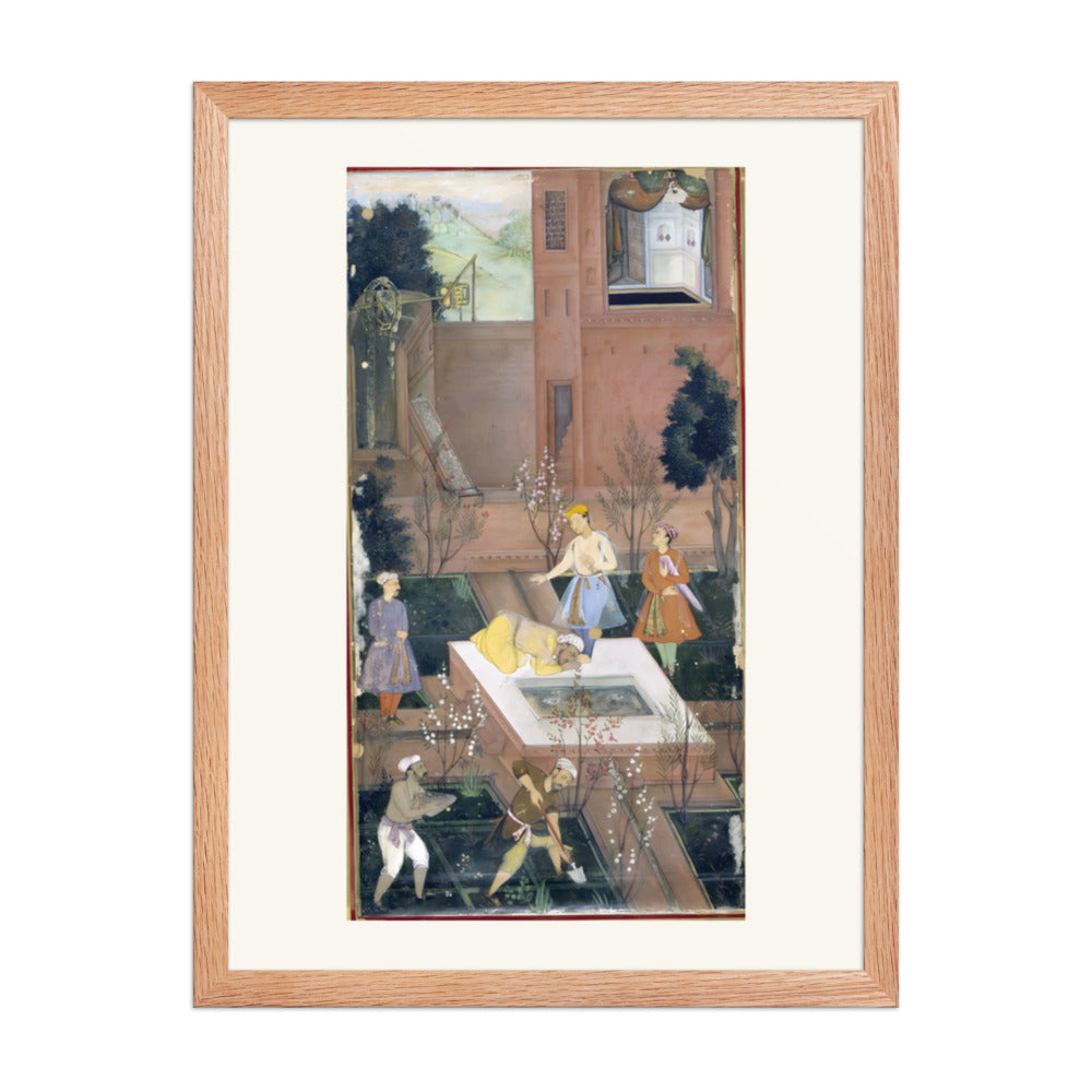 A Garden Scene with a Man Kissing the Prince's Feet — view 5