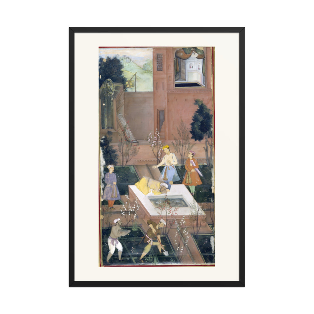 A Garden Scene with a Man Kissing the Prince's Feet — view 8