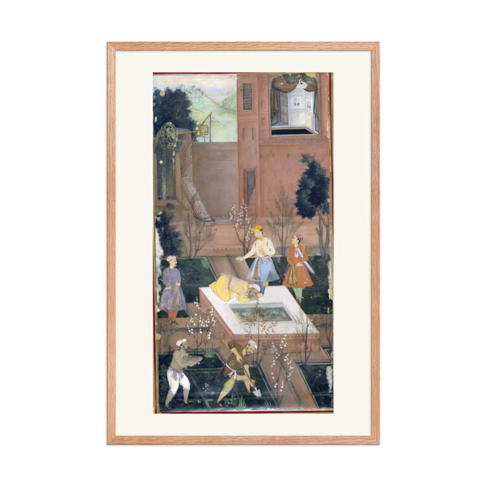 A Garden Scene with a Man Kissing the Prince's Feet — view 9