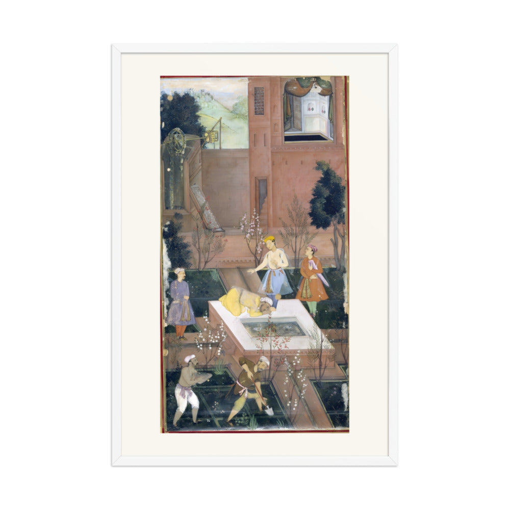 A Garden Scene with a Man Kissing the Prince's Feet — view 10