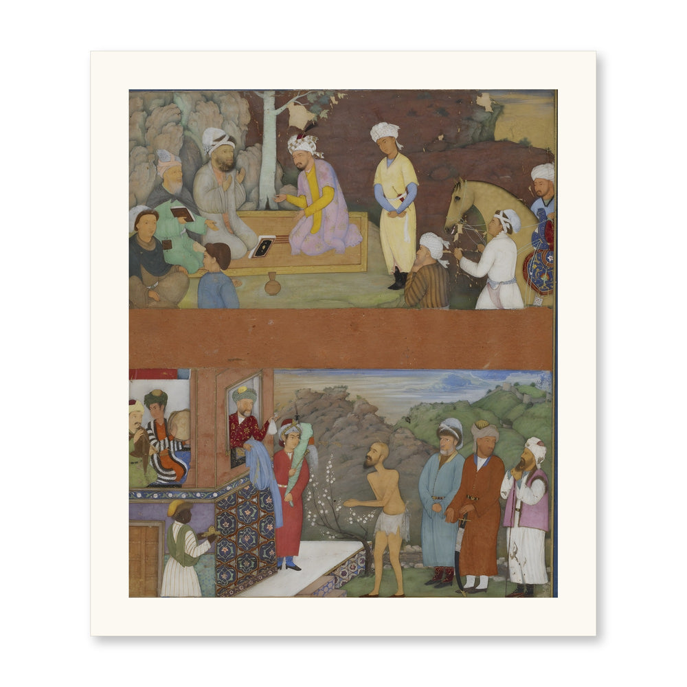 Two Illustrations from a Manuscript of the Gulistan — view 7