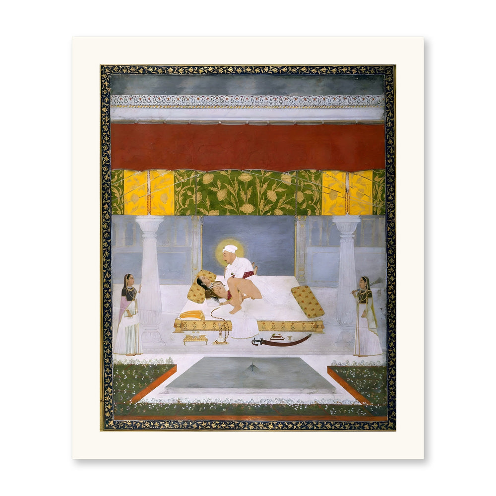 The Emperor Muhammad Shah with a Consort — view 4