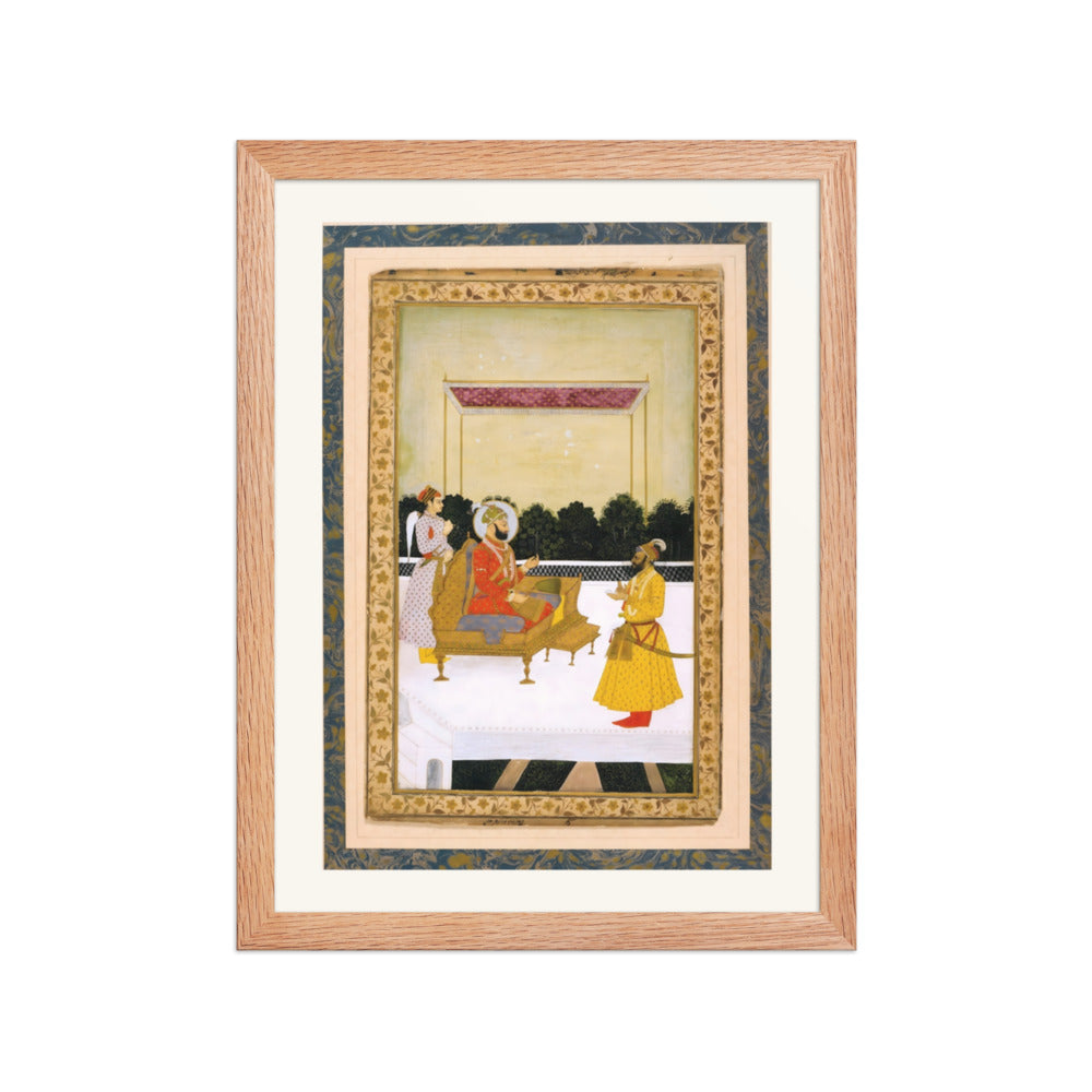Farrukhsiyar Receiving Husain Ali Khan — view 2