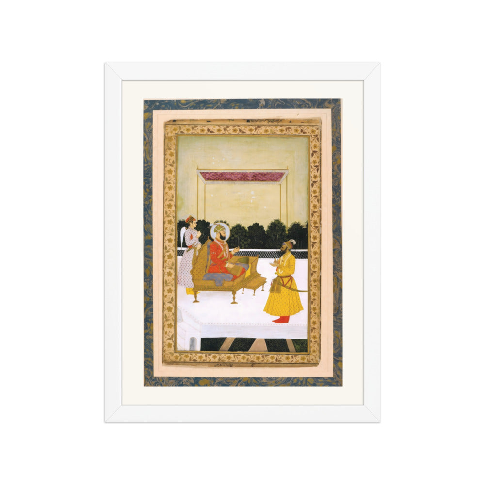 Farrukhsiyar Receiving Husain Ali Khan — view 3
