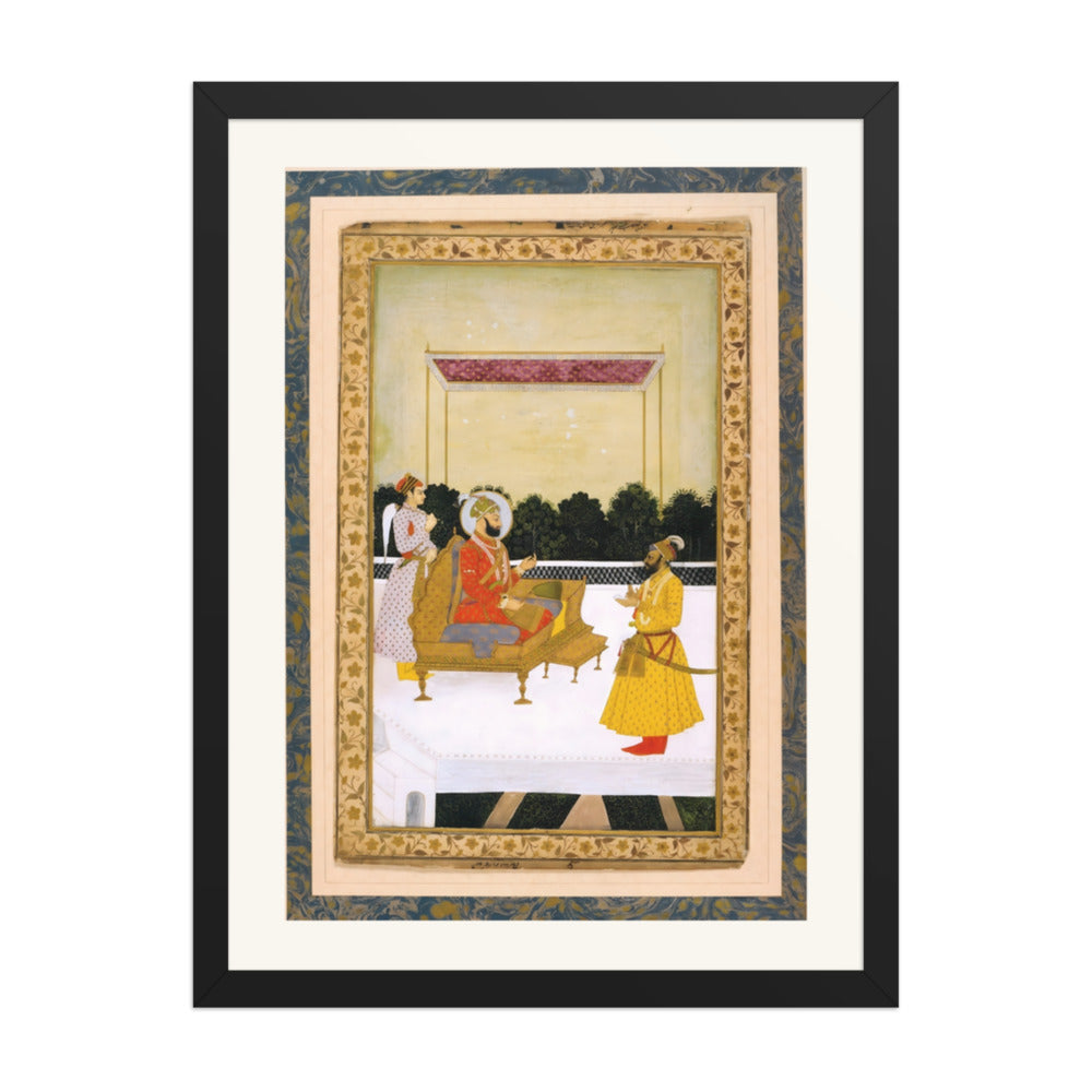 Farrukhsiyar Receiving Husain Ali Khan — view 4