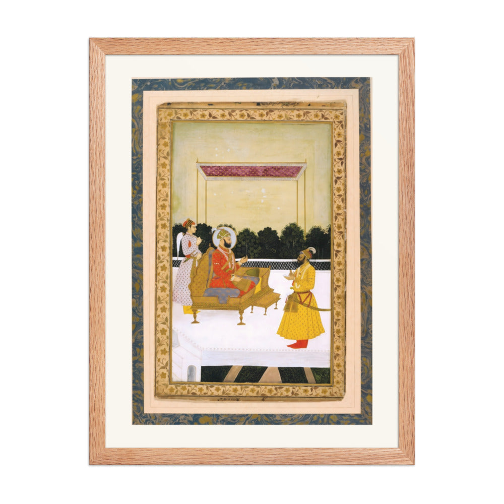 Farrukhsiyar Receiving Husain Ali Khan — view 5