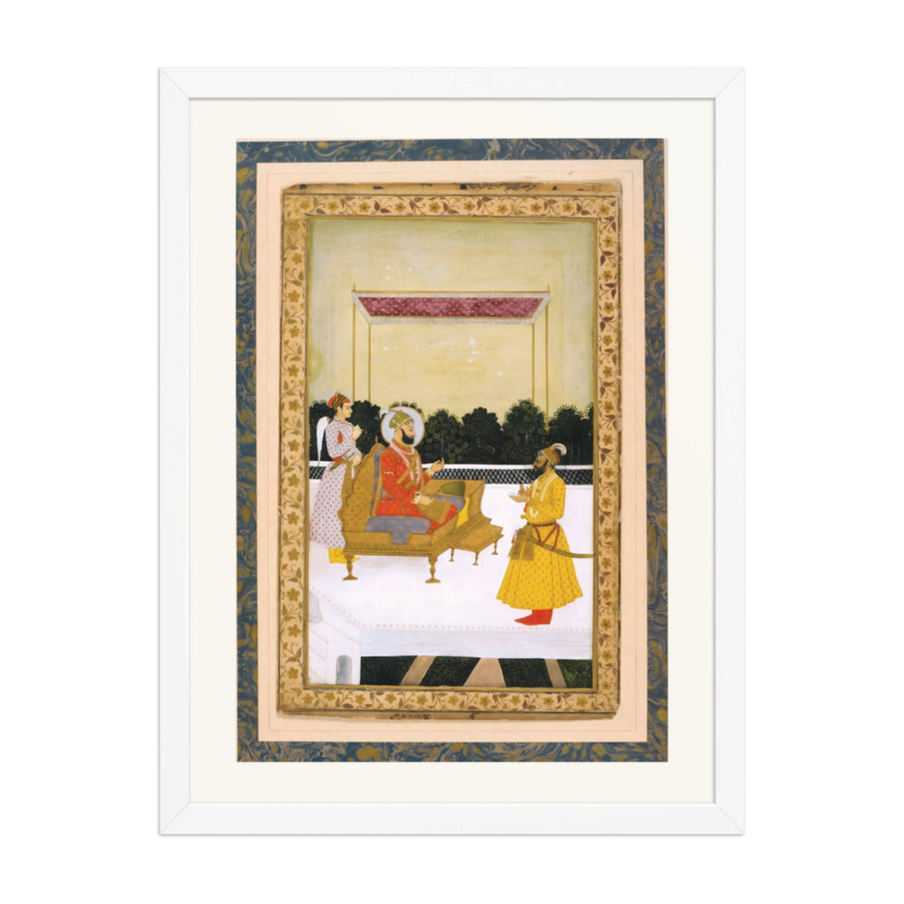 Farrukhsiyar Receiving Husain Ali Khan — view 6