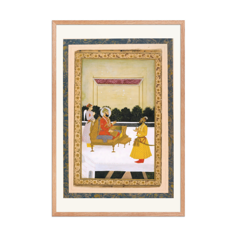 Farrukhsiyar Receiving Husain Ali Khan — view 8
