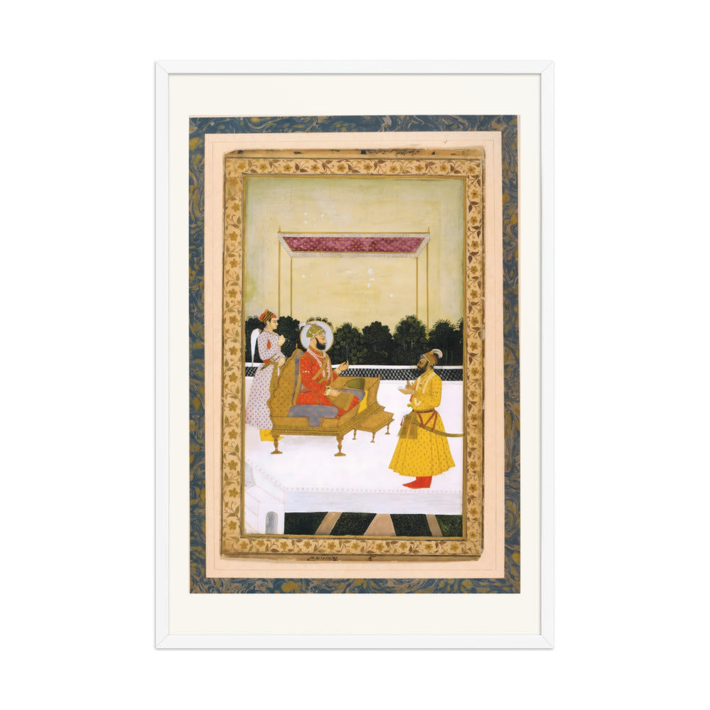Farrukhsiyar Receiving Husain Ali Khan — view 9