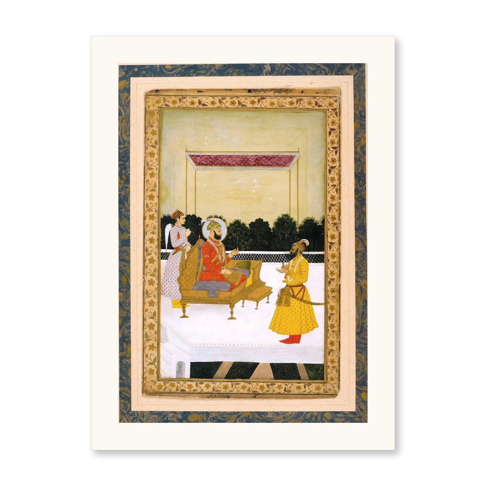 Farrukhsiyar Receiving Husain Ali Khan — view 10