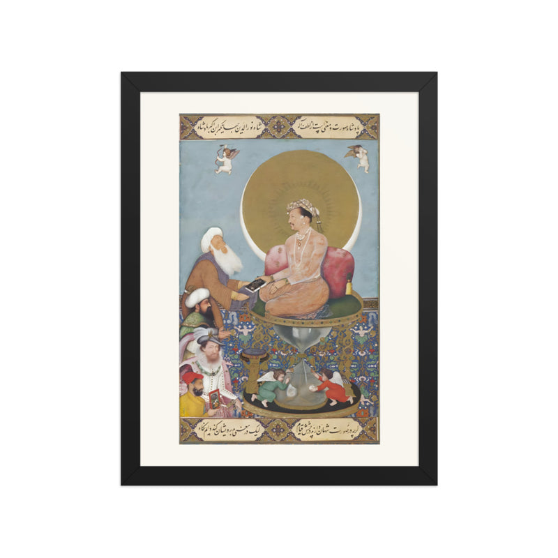 Jahangir with a Sufi