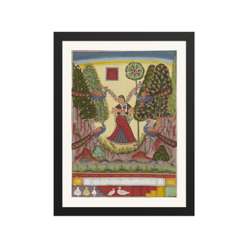Gauri Ragini — A Girl with Peacocks