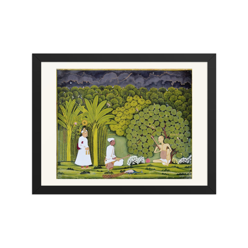 Akbar and Tansen Visit Haridas