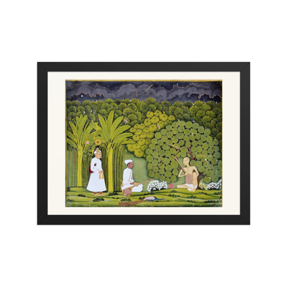 Akbar and Tansen Visit Haridas — view 11