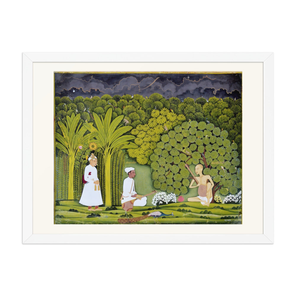 Akbar and Tansen Visit Haridas — view 6