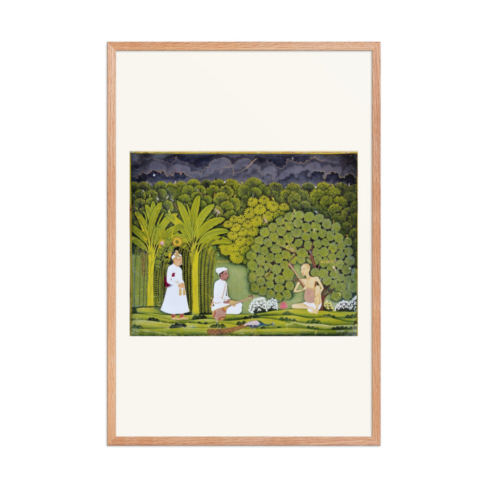 Akbar and Tansen Visit Haridas — view 8