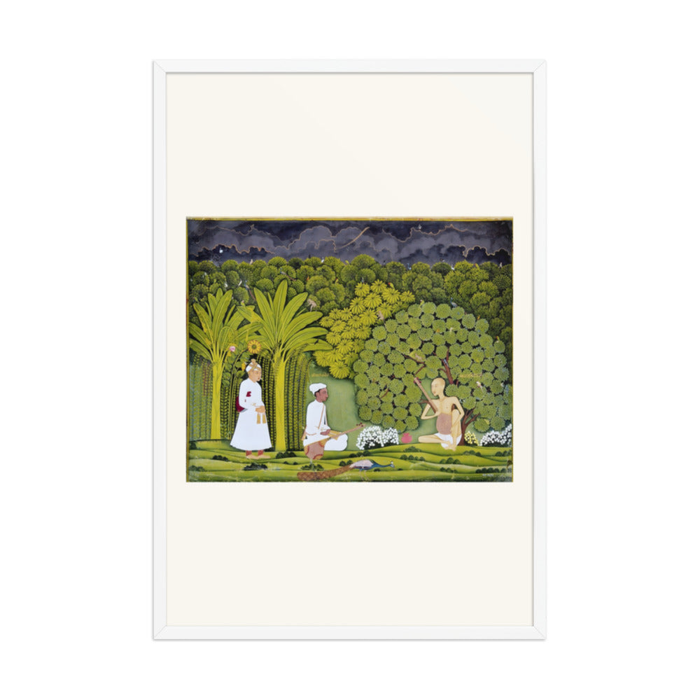 Akbar and Tansen Visit Haridas — view 9