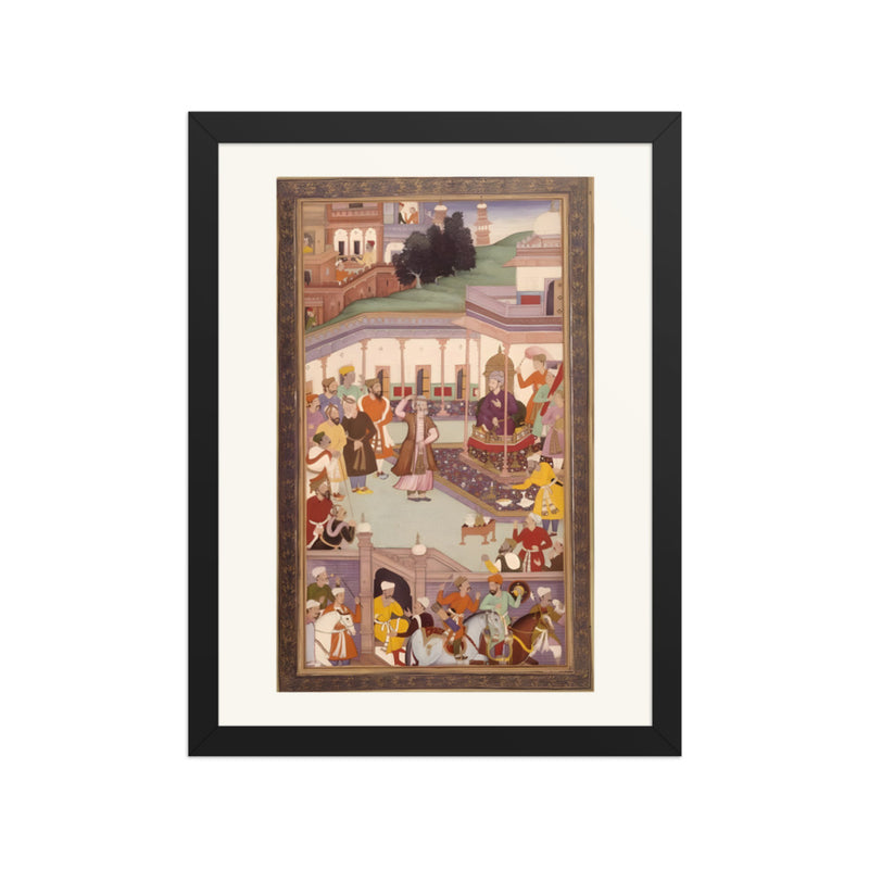 Babur Greets Courtiers at the Id Festival